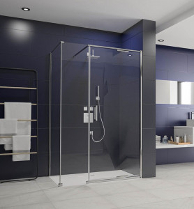 Дверь душевая для установки с боковой панелью AR8NN1506H L or R Merlyn Arysto Хромированный