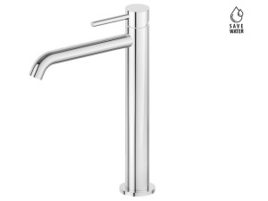 Single handle washbasin mixer without waste