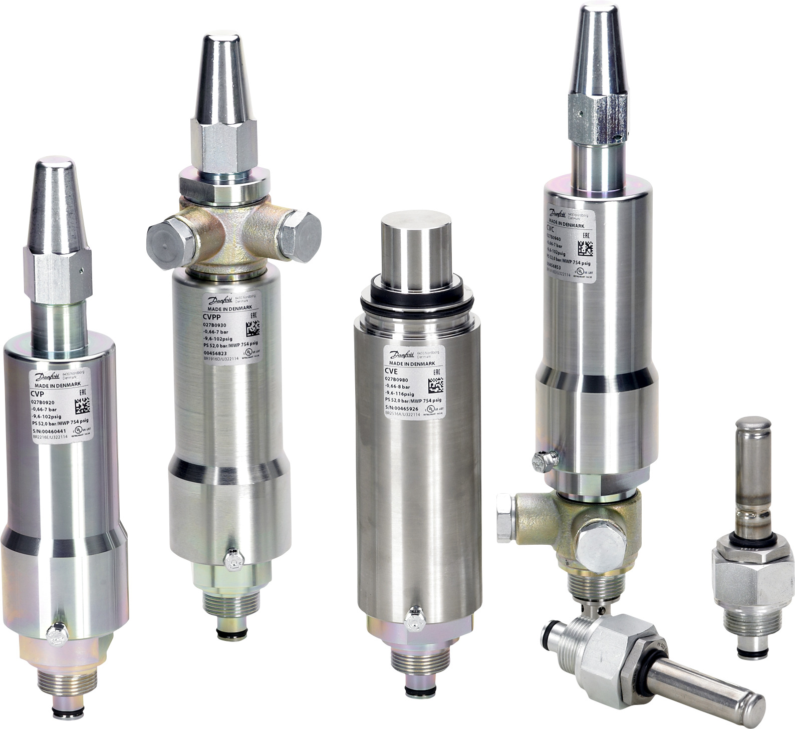 Danfoss CVP — регуляторы давления для поддержания давления перед клапаном (до себя) Пилотн.клапан пост.давл.CVP-M(4 -28бар) 027B0921  - Вид №7