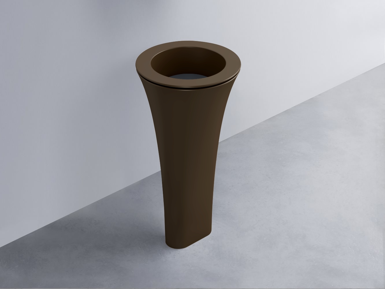 AMLA45-CA+AMPILT-BA+AMCOLT-CA Раковина Amedeo Tondo отдельностоящая cielo Enjoy + Amedeo Ceramica Cielo