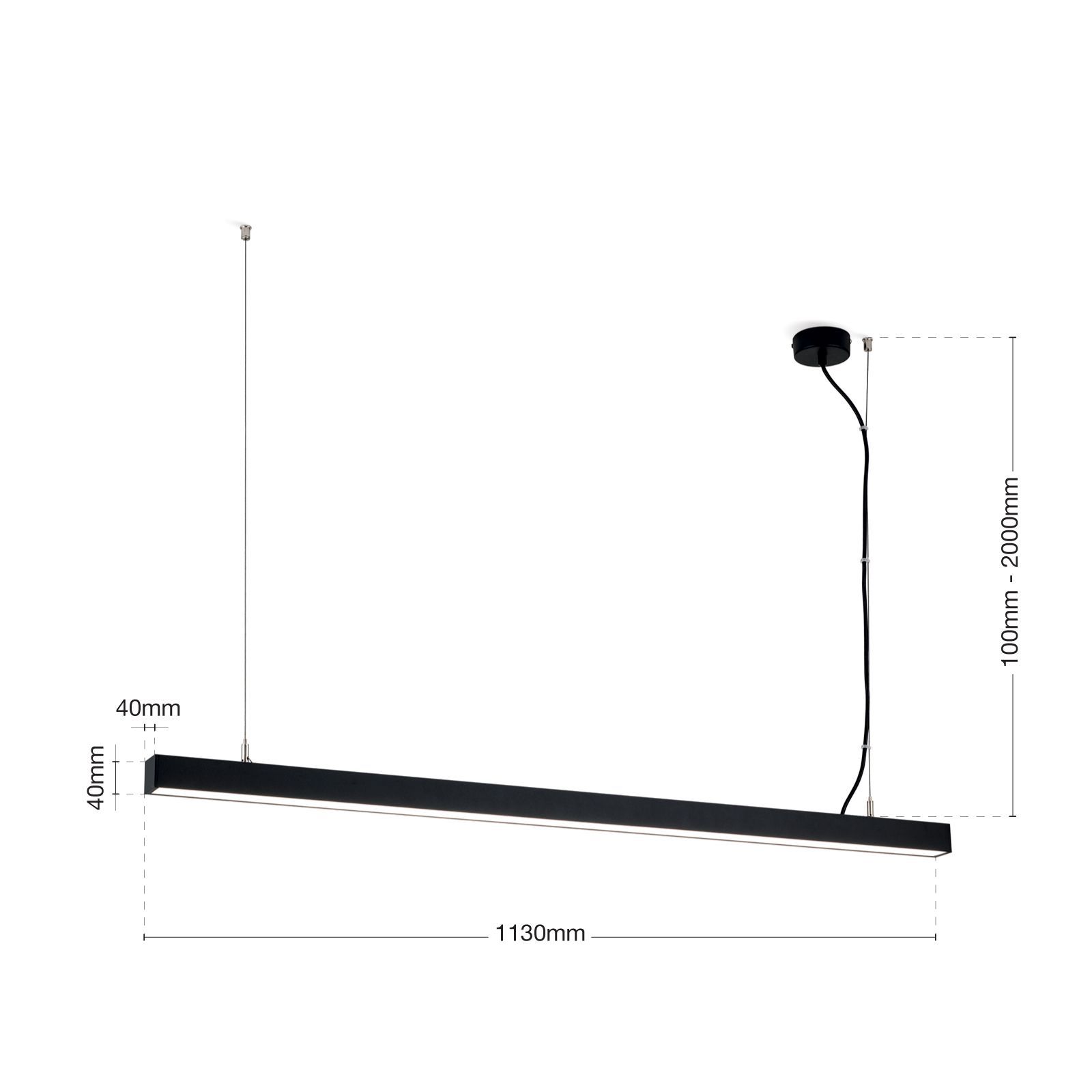 Алюминиевый светодиодный подвесной светильник Orion Bounce ARCH-00086381 - Вид №14