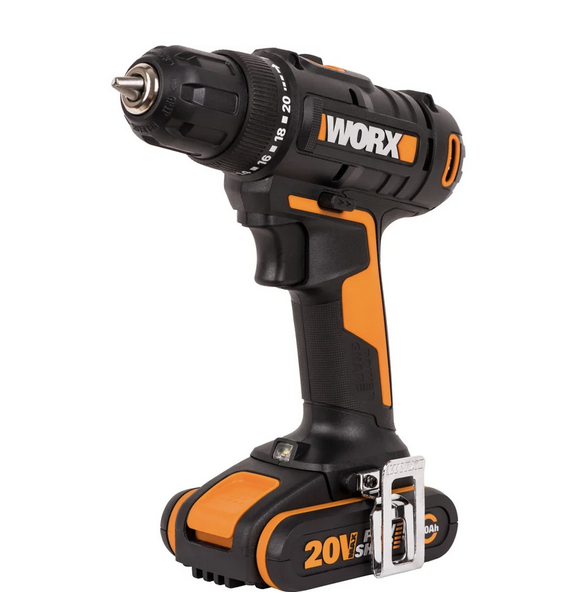 Дрель-шуруповерт WORX WX100.2 PowerShare 20V 5612863 STDN-0093701