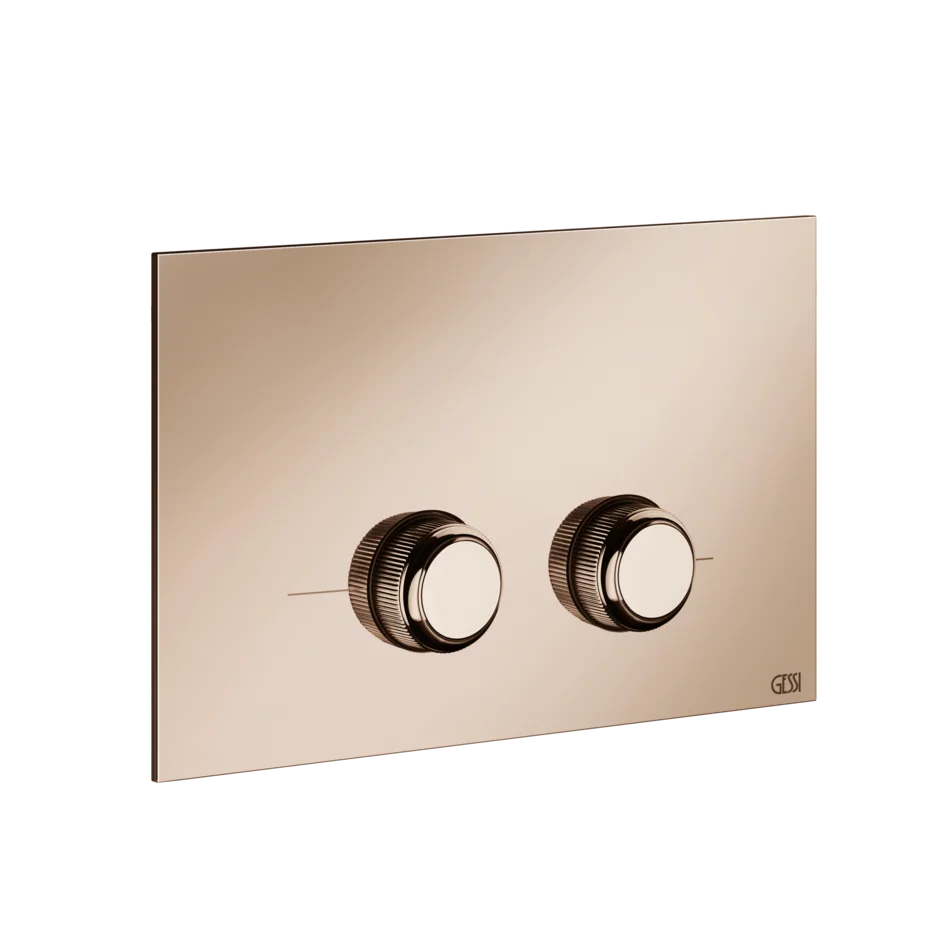 Запорная пластина 54659 030 Gessi Venti20 МЕДЬ PVD 54659030