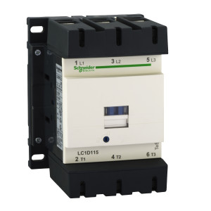 LC1D115E7 Контактор LC1D 3P 115А 440/48В AC 59кВт Schneider Electric TeSys