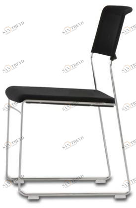 Wiesner-Hager Штабелируемый конференц-стул с салазками и подлокотниками Outline 6872