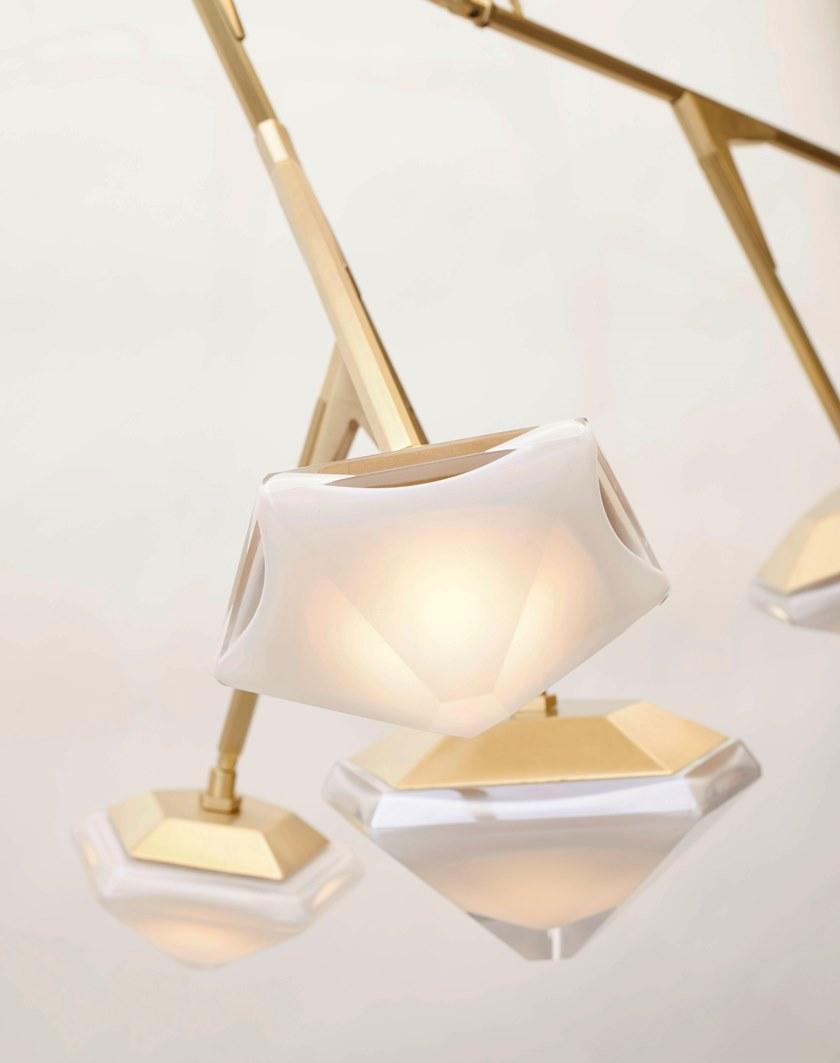 Светодиодный подвесной светильник из металла с диммером Myriad Santreyd sun-id-1500403 - Вид №6