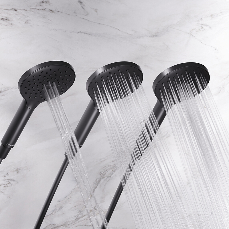 F0780422 душ.система набор:см-ль д/душа термостатверх.душ d220 мм ручной душ 120 мм 3 функци AM.PM Like - Вид №6