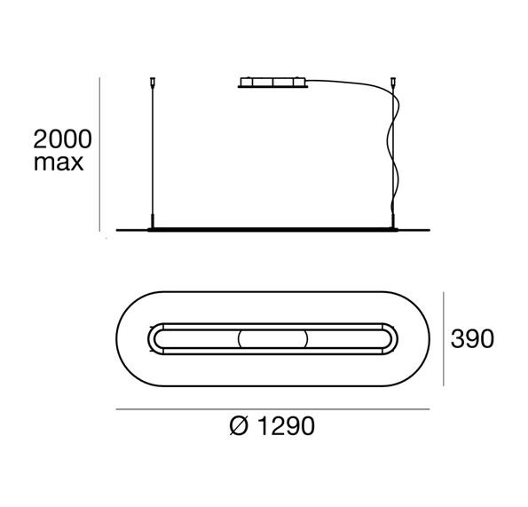 Linea Light 8490 (ex. 8035) светильник подвесной 111640 - Вид №2
