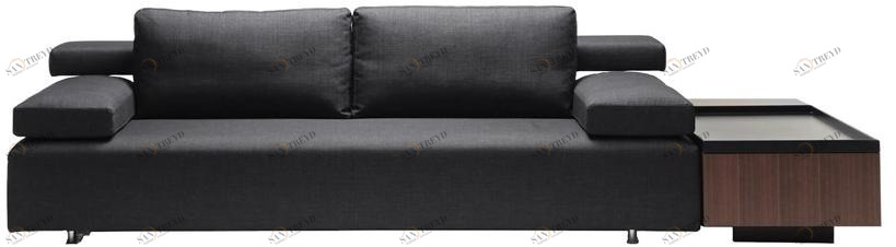 ENNE Диван из ткани с полкой для журналов sun-id-1380508