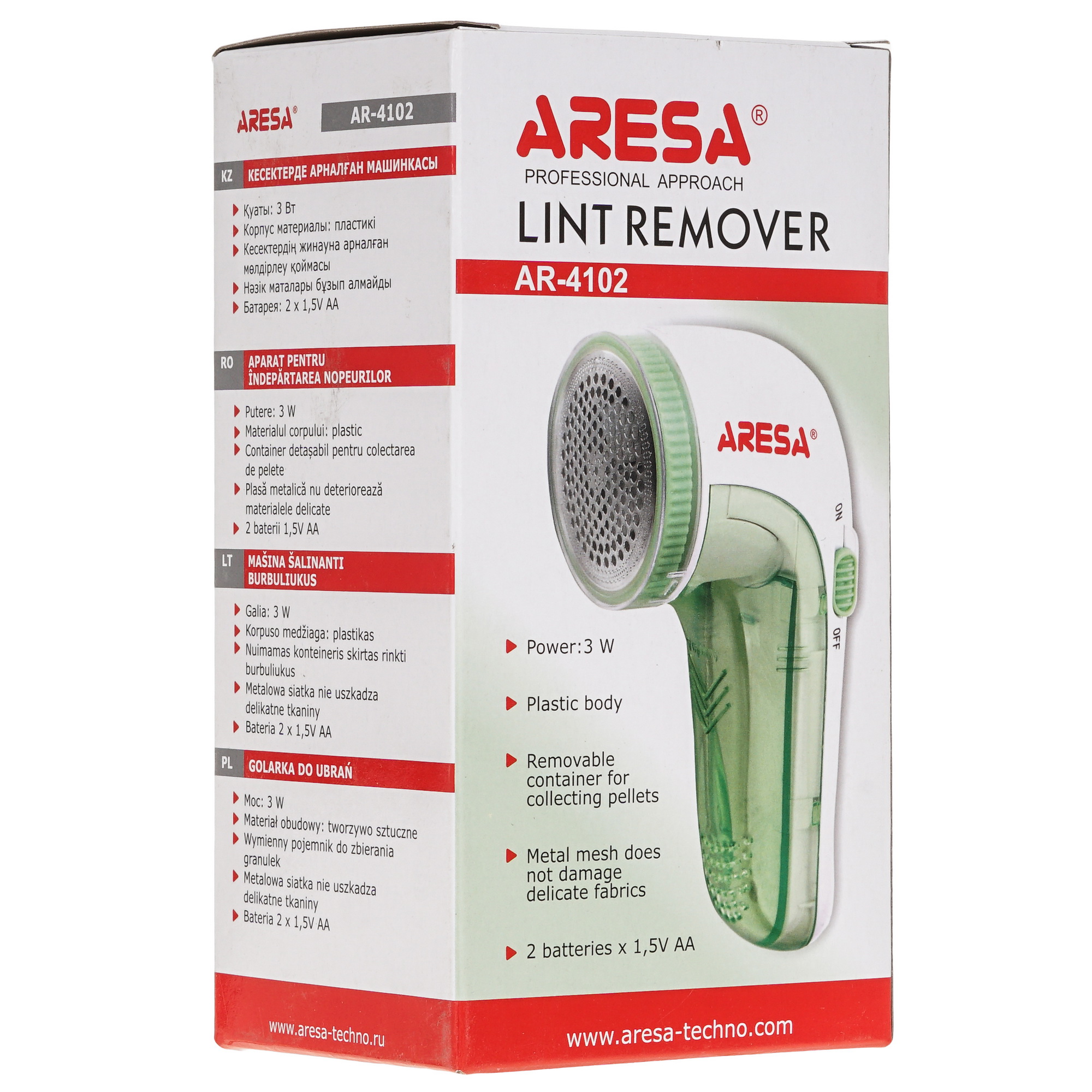 8107530 Машинка для удаления катышков ARESA AR-4102 STDN-0001794 - Вид №7