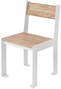 Nola Industrier Садовый стул из стали и дерева Low/high U11-59