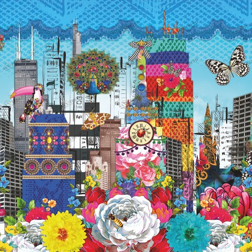 8-970-Melli-Mello-City Фотообои Komar Imagine Edition 2 254х368 м 8970MELLIMELLOCITY