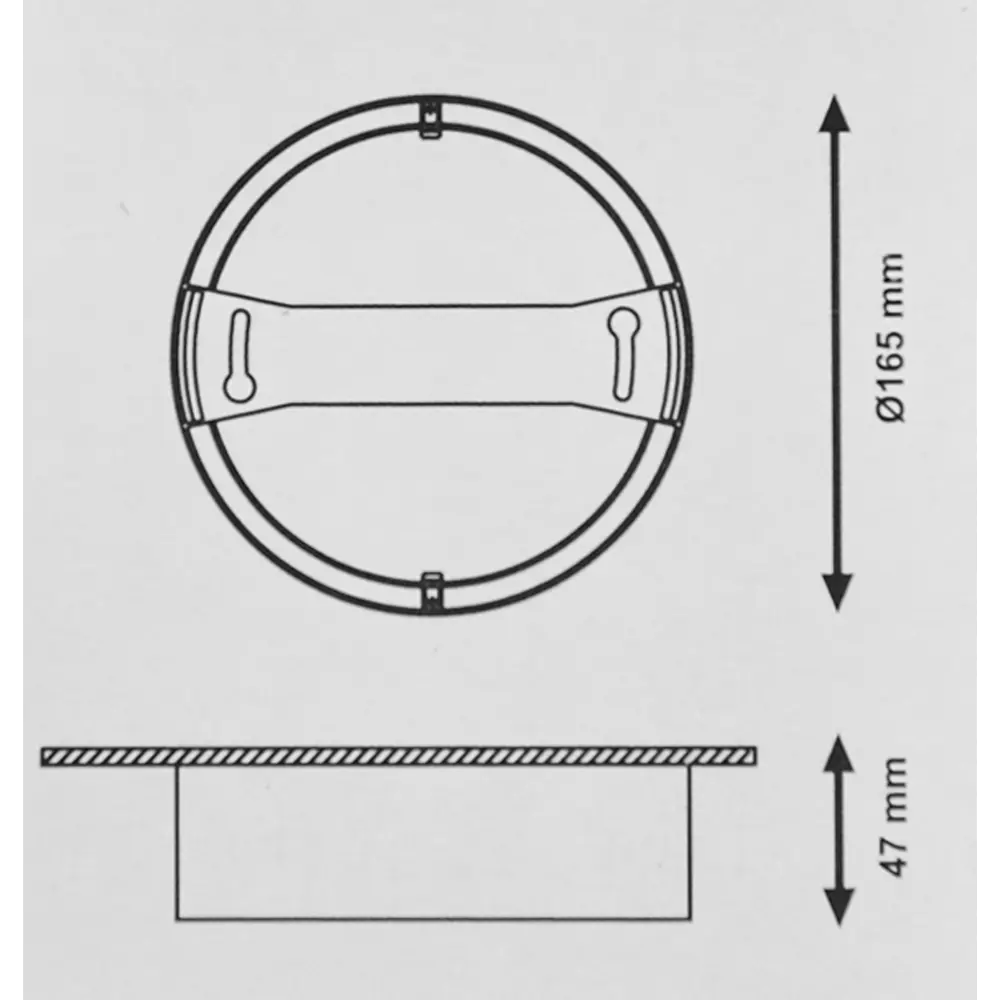 Крепление для накладного светильника 13W даунлайт d168 мм Santreyd STLM-2147864 - Вид №6