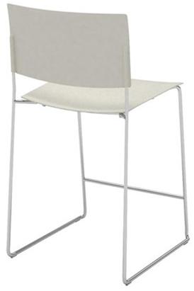 Andreu World Штабелируемый табурет на базе санок из технополимера с подставкой для ног Sit Bq1203-bq1204 - Вид №7