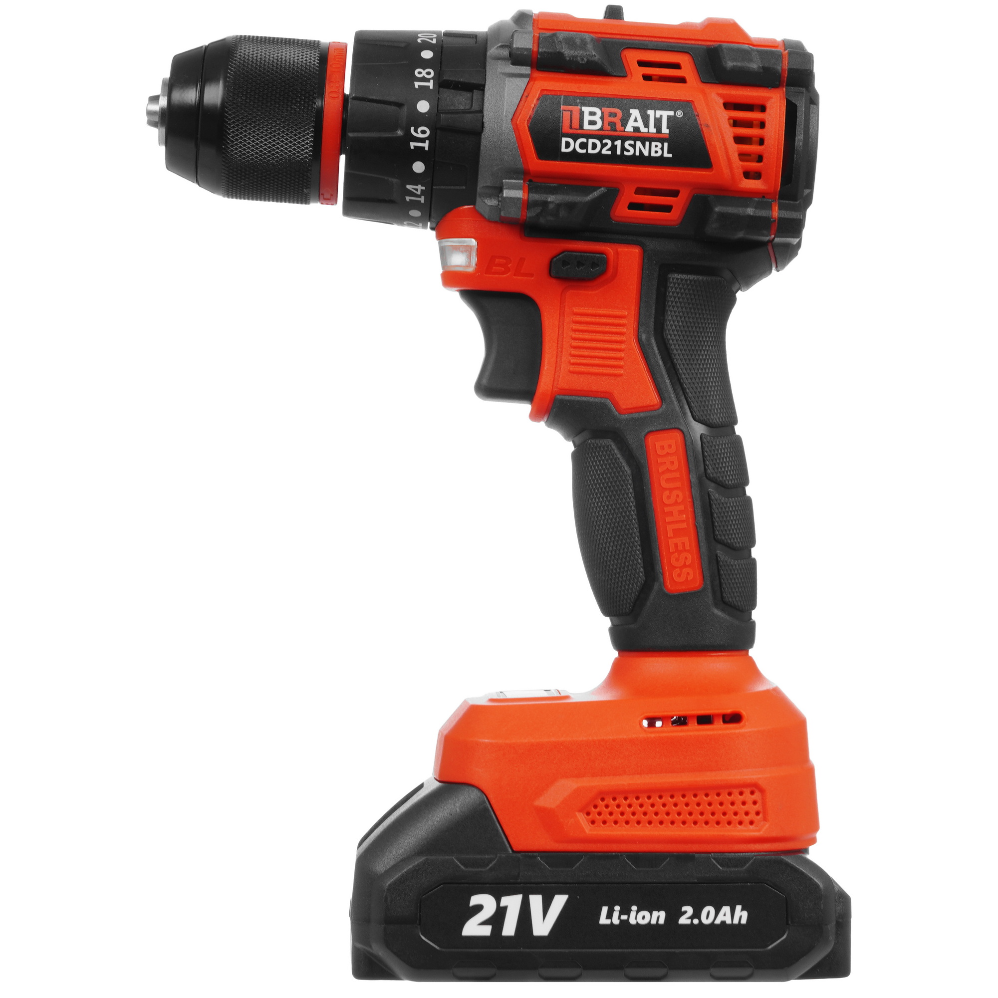 Дрель-шуруповерт BRAIT DCD21SNBL 9230664 STDN-0026571 - Вид №1