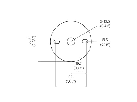 Опаловое стекло светодиодный подвесной светильник Michael Anastassiades DOUBLE ANGLE ARCH-00053330 - Вид №4