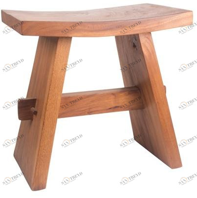 Il Giardino di Legno Низкий садовый табурет из дерева Remix Rmix0376