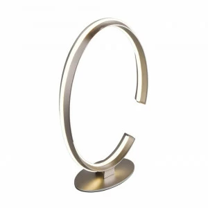 Лампа настольная серебристая матовая Eurosvet 80414/1 EUROSVET GAP 00-3907576 Серебро