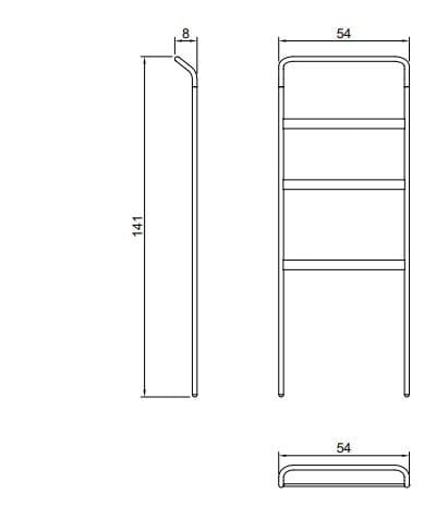 Латунная настенная вешалка для полотенец Antoniolupi MRWOLF ARCH-00097562 - Вид №11