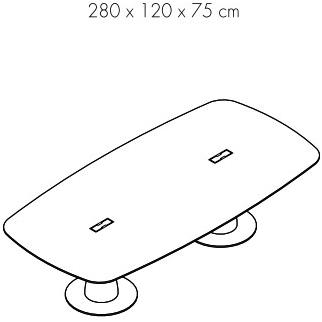 Bralco Стол для переговоров с системой управления кабелями Metar sun-id-1432790 - Вид №2