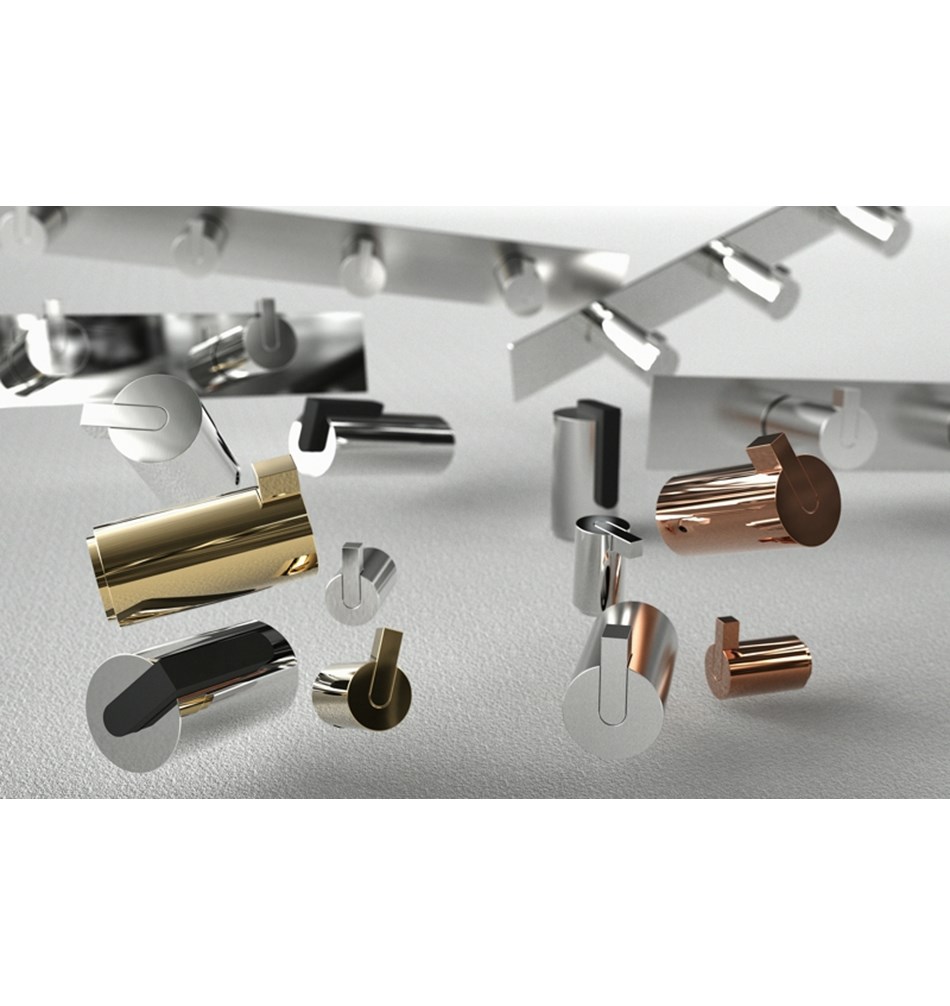 FROST Крючок 6L x 4 » полированный. Нержавеющая сталь Полированный O1902-2  - Вид №4