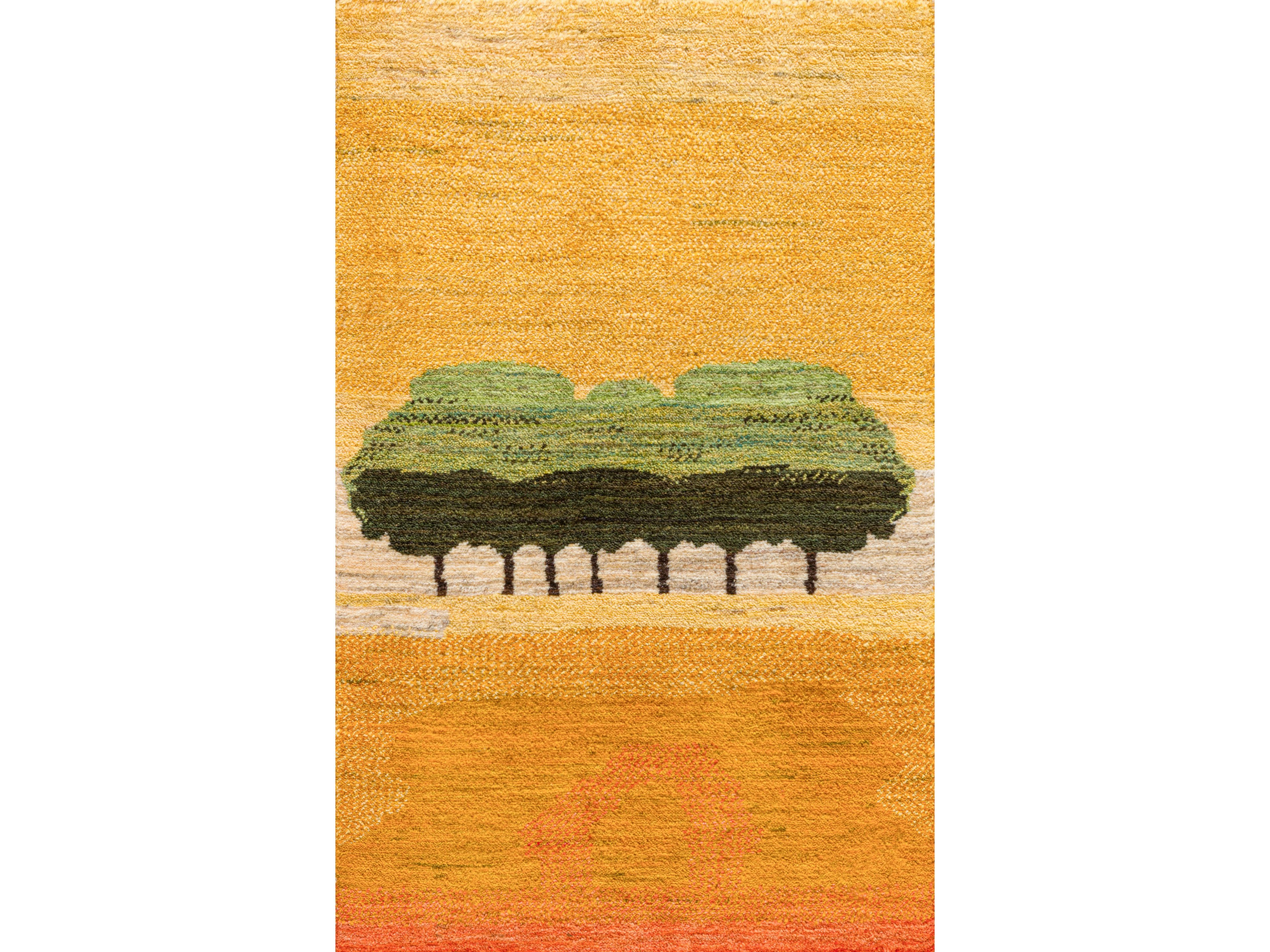 Прямоугольный шерстяной ковер Zollanvari Gabbehs Landscapes ARCH-00144686 - Вид №1