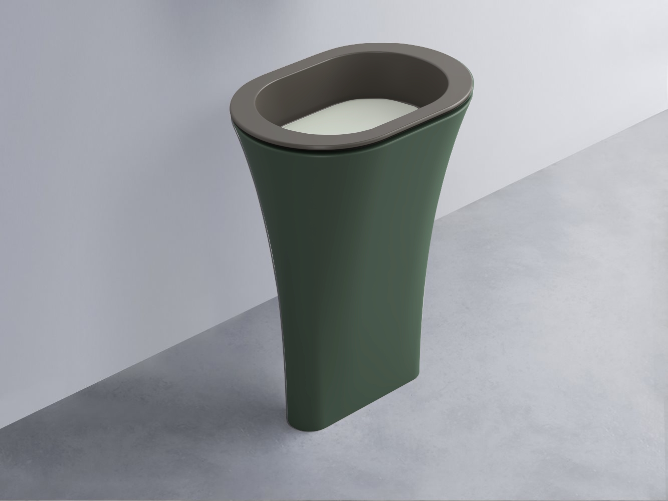 AMLA65-FN+AMPILO-PM+AMCOLO-MU Раковина Amedeo Ovale отдельностоящая cielo Enjoy + Amedeo Ceramica Cielo