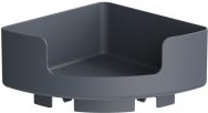 801.35B310 Поручень для душа с выдвижным держателем для душа HEWI Edition matt | Polyamid  - Вид №8
