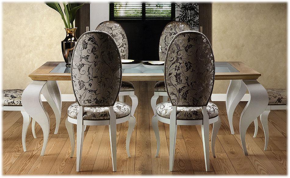 Стол  CASTELLAN Imperial natural glass 