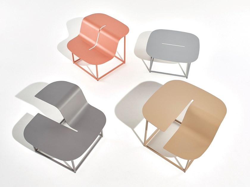 mmcité1 Сиденье для улицы из оцинкованной стали sun-id-1435153 - Вид №3