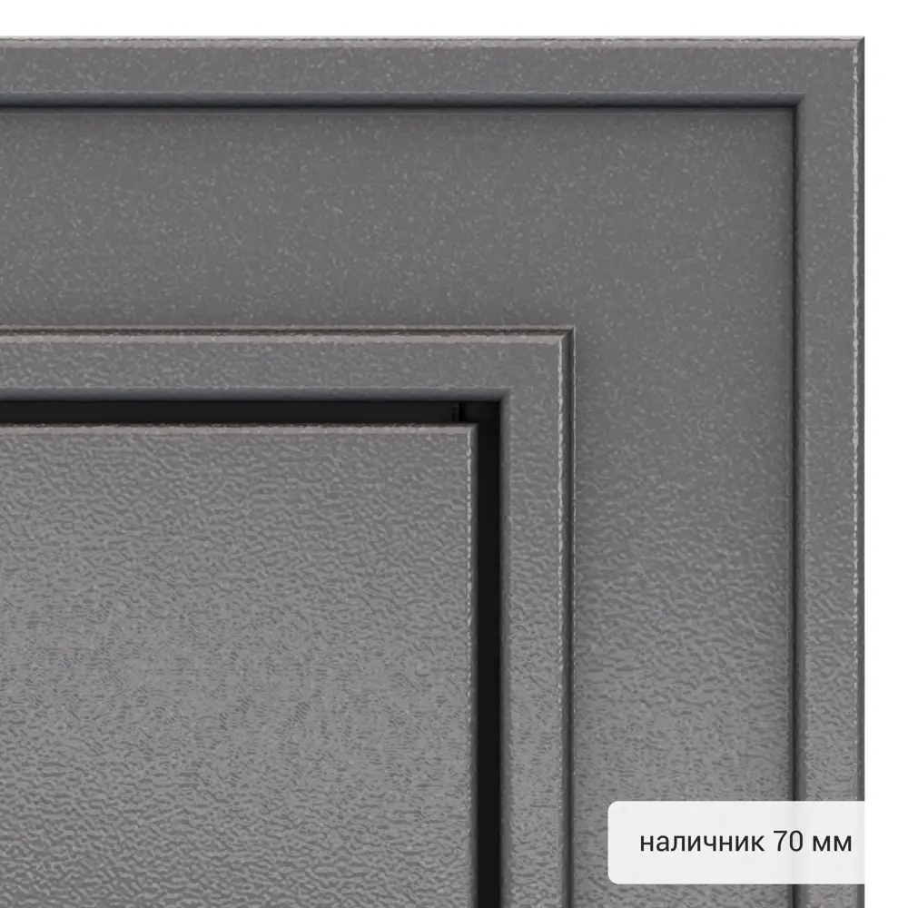 Дверь металлическая Контрол Мария, 960 мм, правая, цвет серый дуб TOREX STLM-2100046 - Вид №4