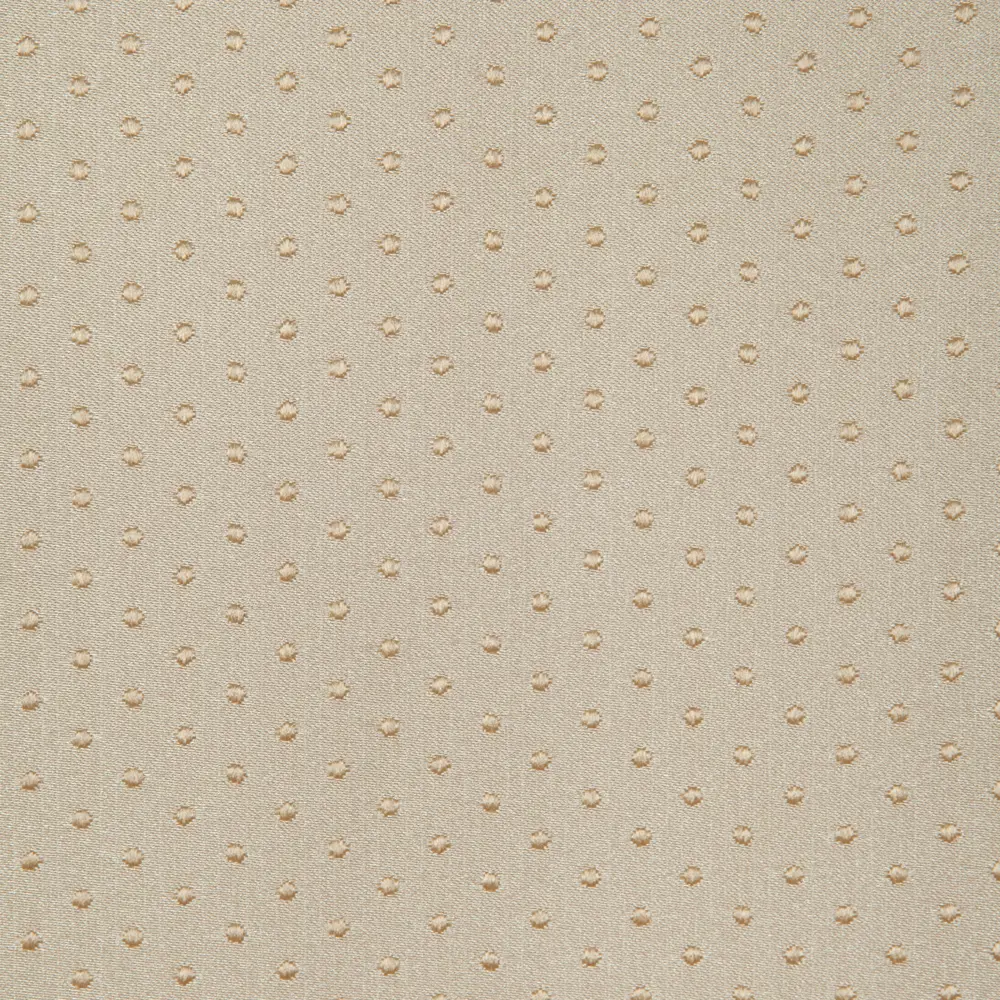 Ткань жаккард «Горошек» ширина 280 см цвет бежевый ТОРГОВЫЙ ДОМ ТЕКСТИЛЬ STLM-2209895 - Вид №2
