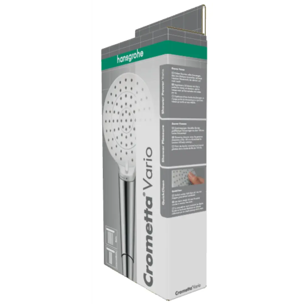 Лейка для душа Hansgrohe Crometta Vario 2 режима цвет хром 18870661 STLM-2130964 - Вид №10