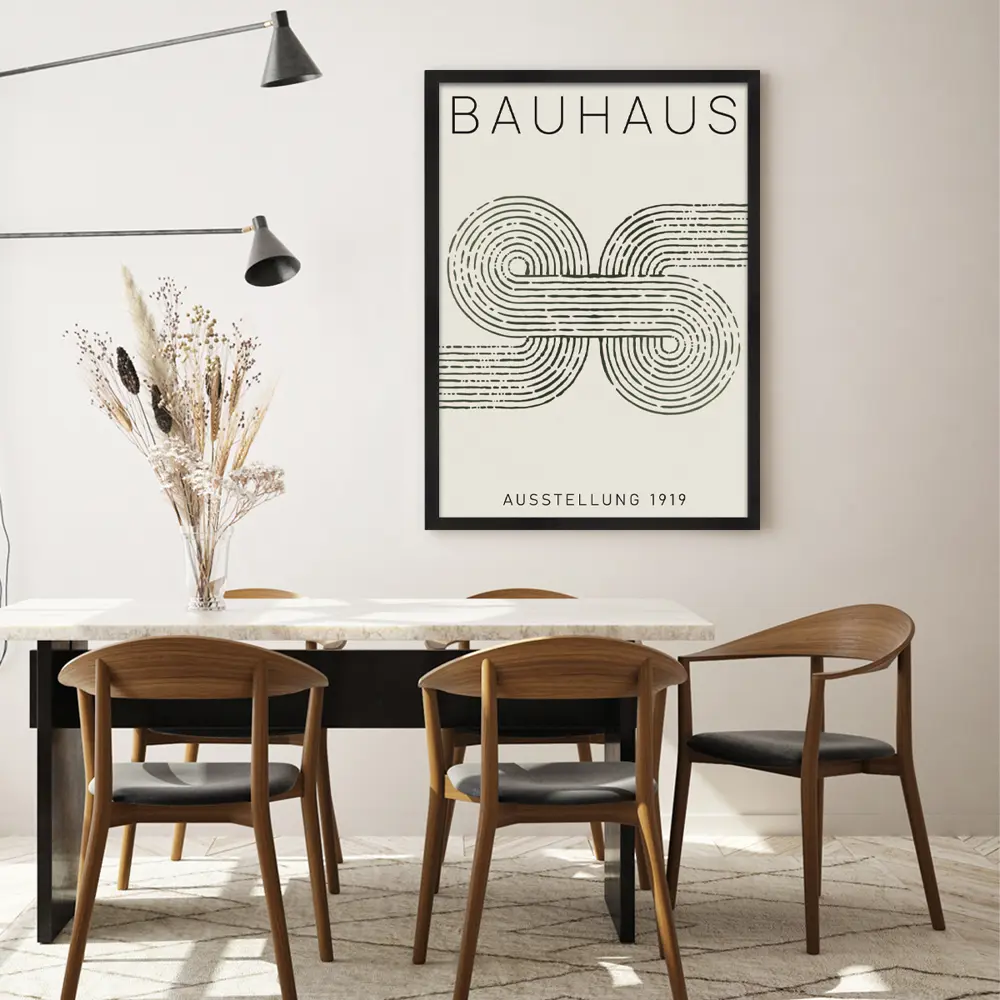 Картина с рамкой Postermarket Зеленая геометрия 50x70 см цвет зеленый 89399976 STLM-2109635  - Вид №1