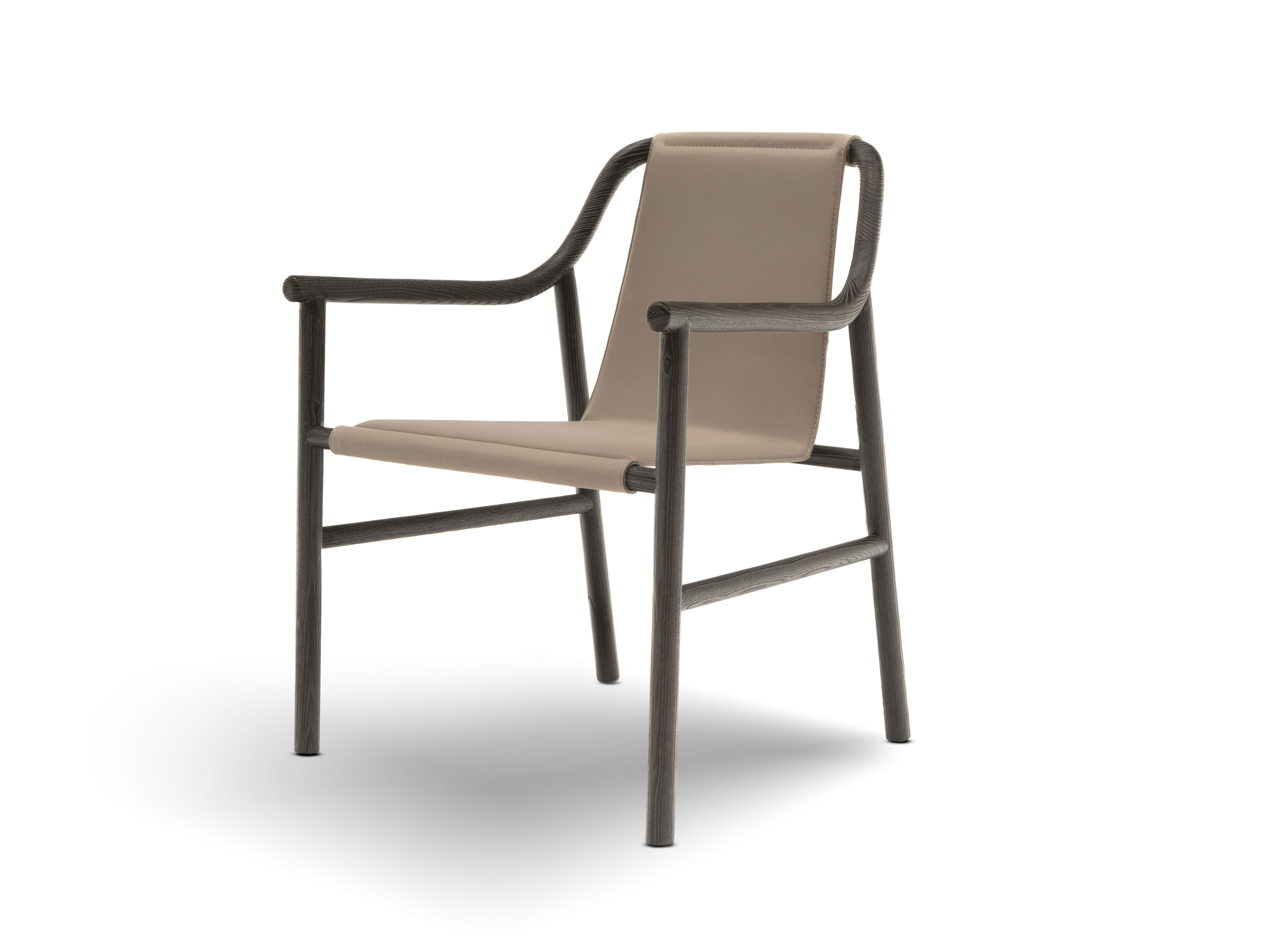 Кожаный стул с подлокотниками Enne ALVA ARCH-00077388 - Вид №3