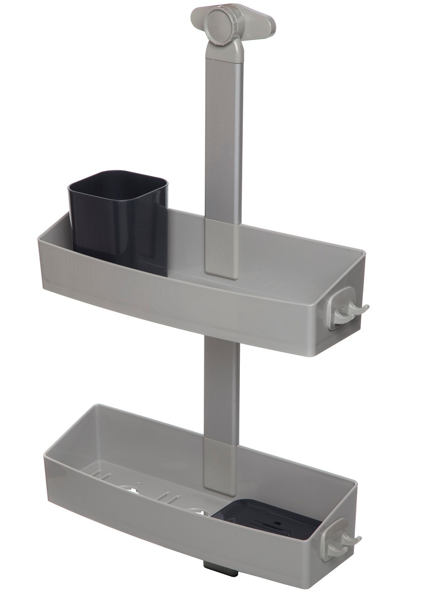 Полка для душа Crafty White Metallic Grey/Anthracite NAVAKO 10076 - Вид №2