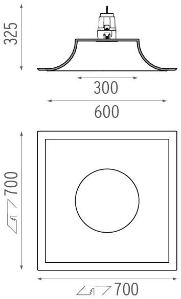 Flos Встраиваемый потолочный светильник прямого света Soft collection - in sun-id-1459705 - Вид №4