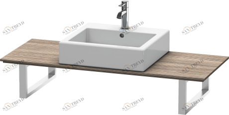 Консоль для накладных раковин и встраиваемых умывальников, для угла справа X-Large #XL027C 550 мм Duravit XL027C05151