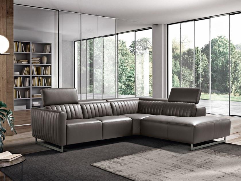 Max Divani 5-местный угловой диван в коже sun-id-1510520 - Вид №4