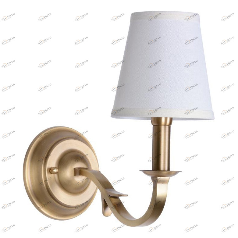 Светильник настенный белый Delight Collection XD010-1W Brass DELIGHT COLLECTION  00-3882914 Белый 