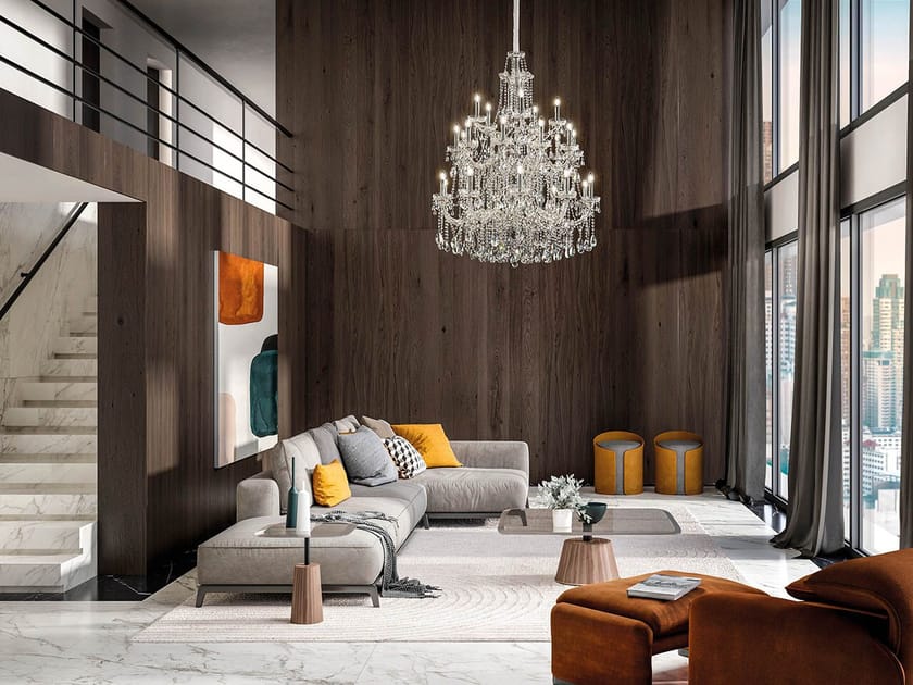 Подвесной светильник с кристаллами Masiero Aqaba ARCH-00082319