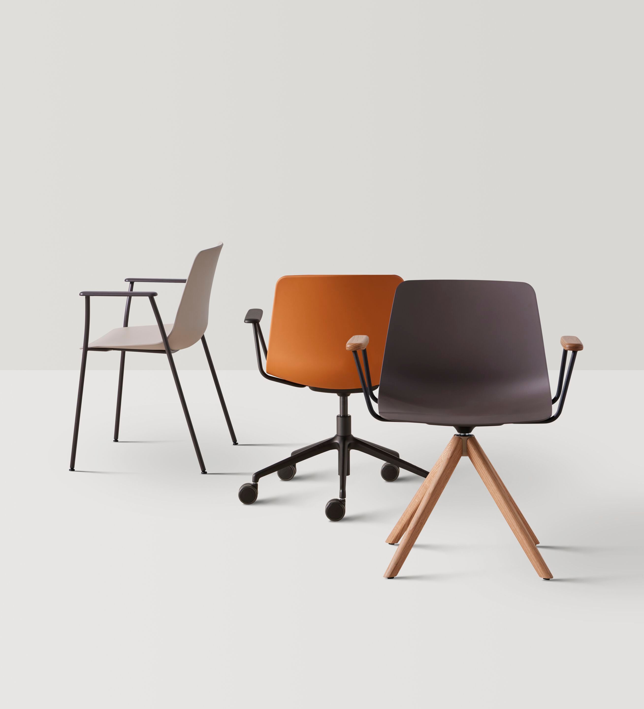 Штабелируемый стул из полипропилена с подлокотниками INCLASS Varya XL ARCH-00042420 - Вид №6