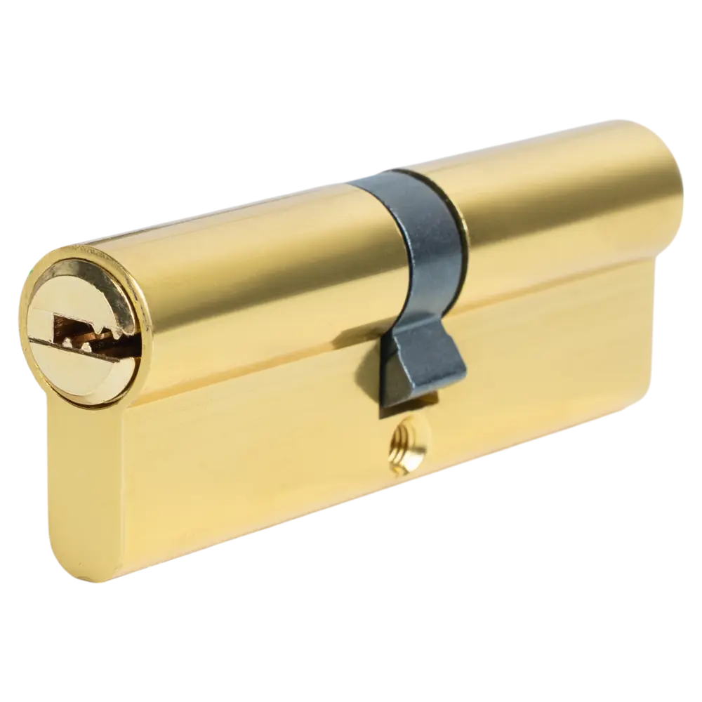 Цилиндр EDS-CYL 45x45 мм ключ/ключ цвет латунь EDSON STLM-2074238