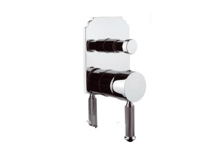 Однорычажный встраиваемый смеситель для душа с переключателем