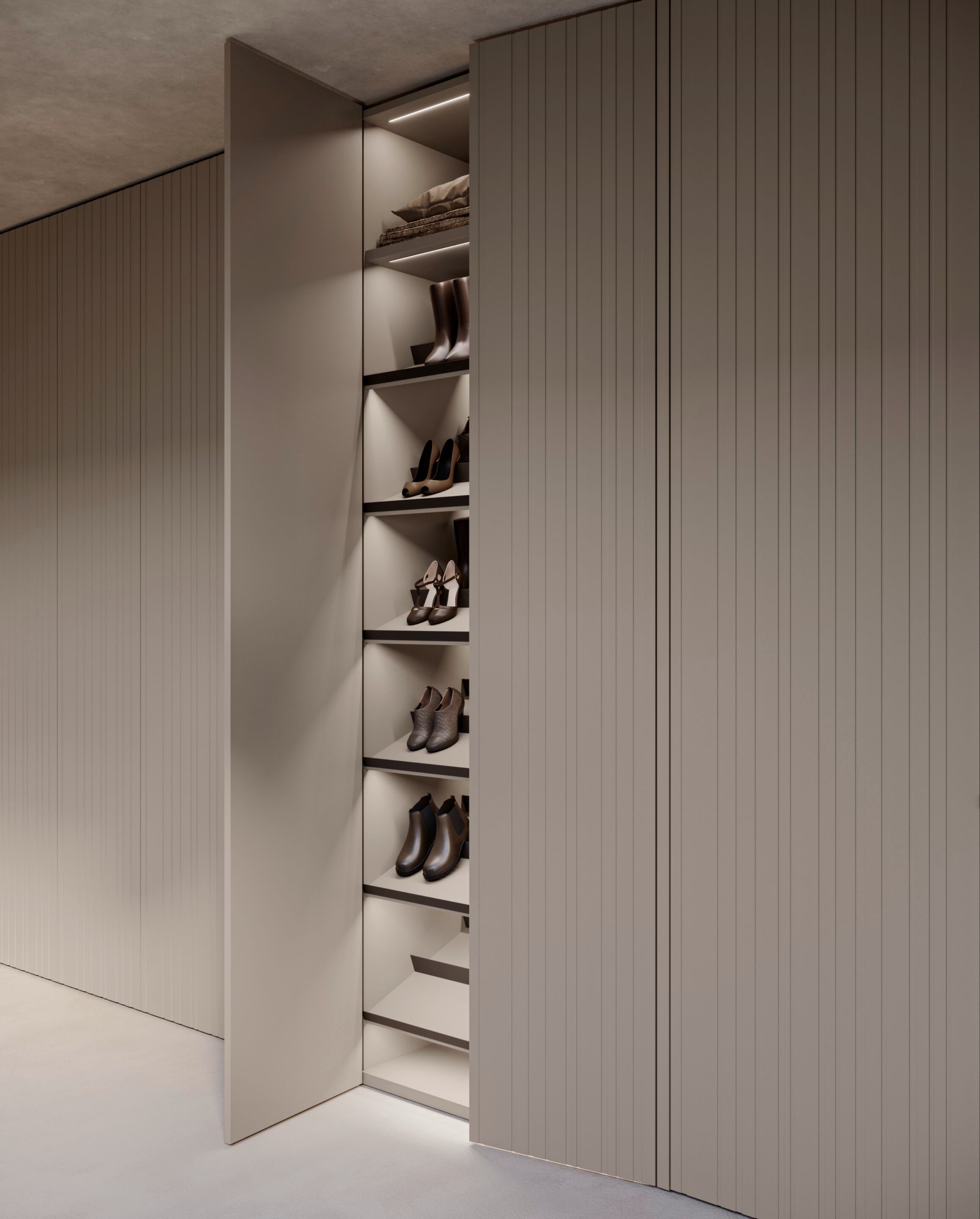 Деревянный настенный секционный шкаф Olivieri STYLE ARCH-00058399 - Вид №6