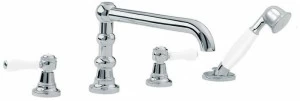 rvb Комплект для ванны с ручным душем на 4 отверстия 1935 limoges 1935.--.70