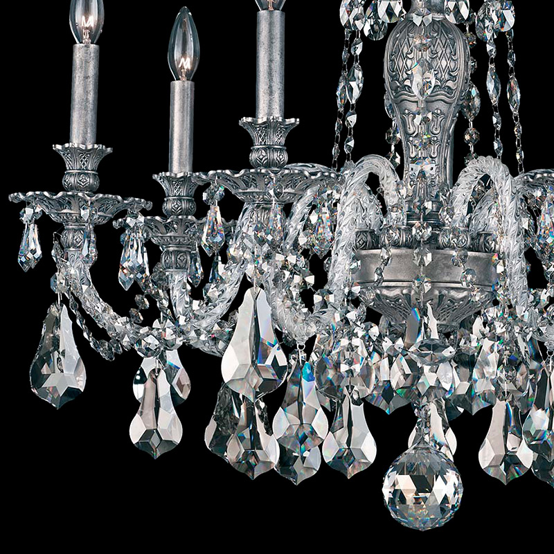 Люстра 6307-48 SH от Schonbek серебряная SCHONBEK ДИЗАЙНЕРСКИЕ 246687 Серебряный  - Вид №1