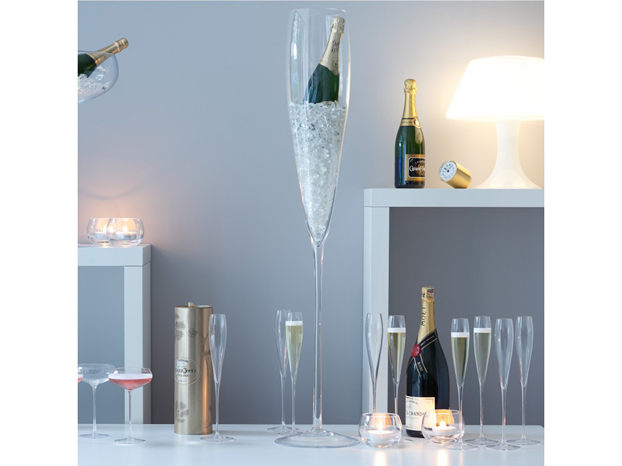 Набор из 4 бокалов-флейт 160 мл Wine LSA INTERNATIONAL WINE 00-3863048 Прозрачный  - Вид №1