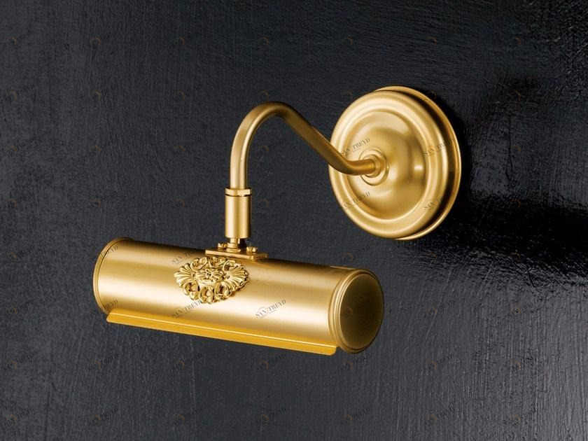 Masiero Металлический галогенный настенный светильник прямого света Brass & spots sun-id-1403149