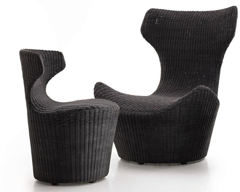 B&B Italia Outdoor Садовое кресло из полиэтилена Papilio outdoor sun-id-1382936 - Вид №1